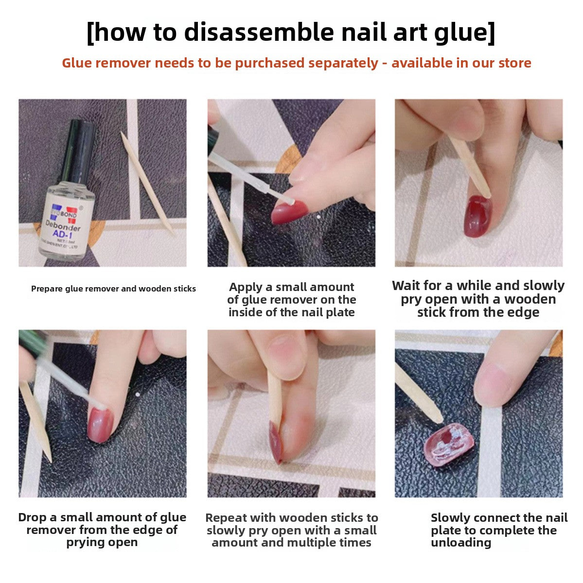 0959- Handmade press on nails fake nails removable