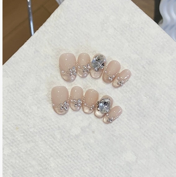 1033- Handmade press on nails fake nails removable